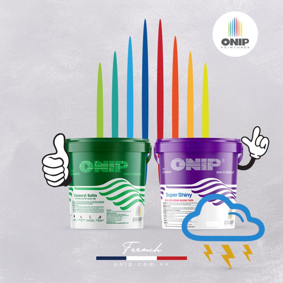 Chọn sơn ngoại thất cao cấp onip
