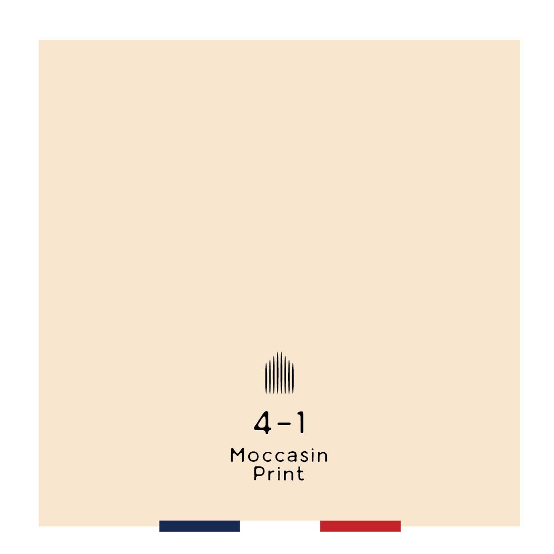 4-1 Moccasin Print