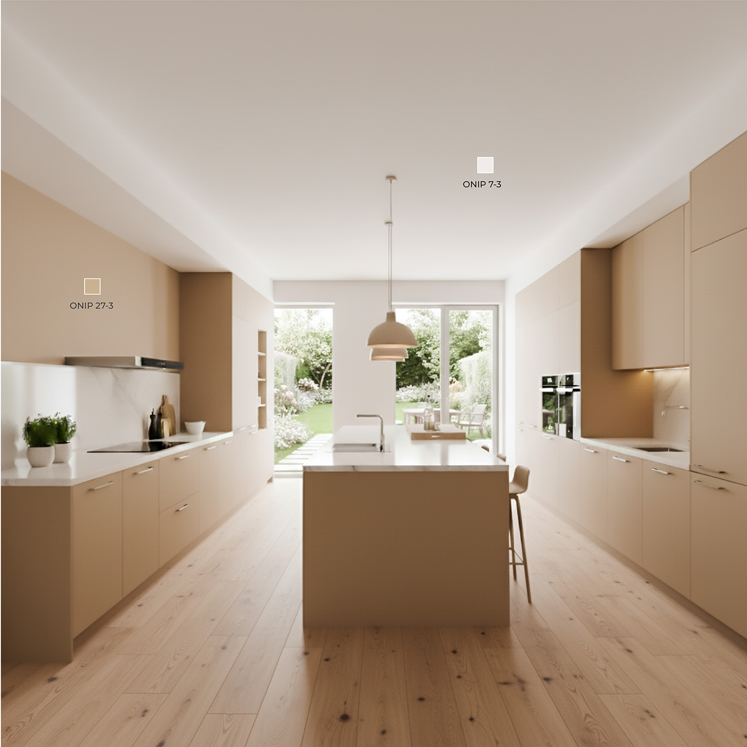 Kết hợp 2 màu sơn này cho căn bếp hiện đại và lôi cuốn